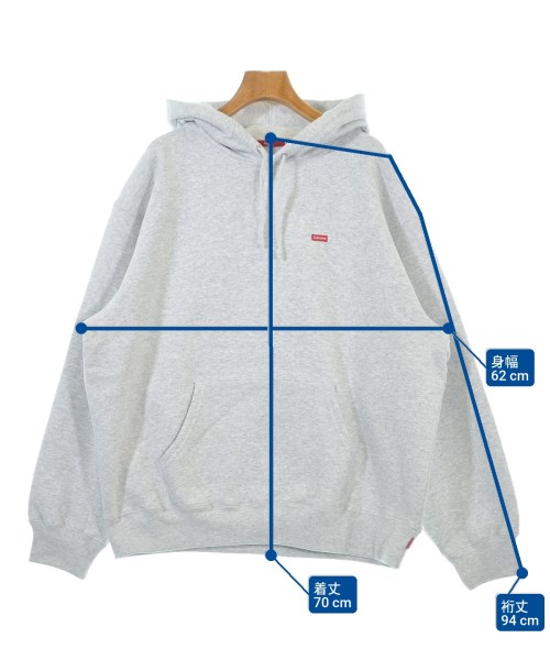 Supreme（シュプリーム）パーカー グレー サイズ:L メンズ/2200649571017