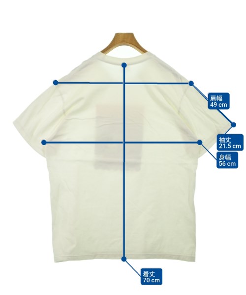Supreme（シュプリーム）Tシャツ・カットソー 白 サイズ:L メンズ/2200649602049