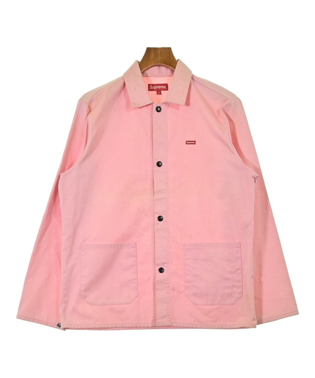 Supreme（シュプリーム）カバーオール ピンク サイズ:S メンズ