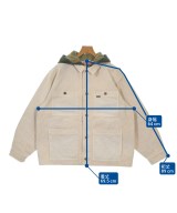 Supreme（シュプリーム）カバーオール ベージュ サイズ:L メンズ/2200649898015