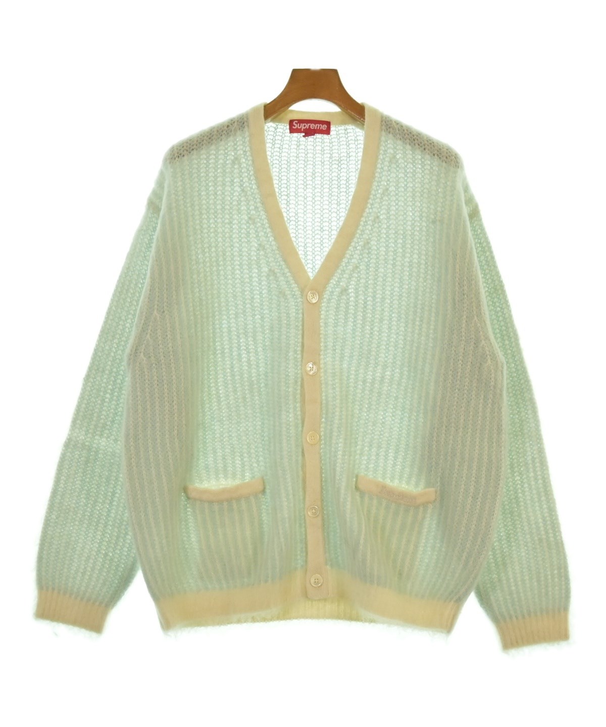 Supreme マルチカラー カーディガン Sサイズ Supreme（シュプリーム）カーディガン 青 サイズ:L メンズ