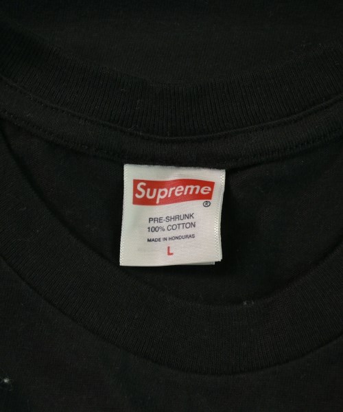 Supreme（シュプリーム）Tシャツ・カットソー 黒 サイズ:L メンズ/2200649898060