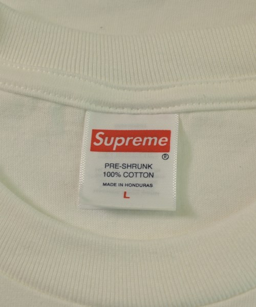 Supreme（シュプリーム）Tシャツ・カットソー 白 サイズ:L メンズ/2200649898107