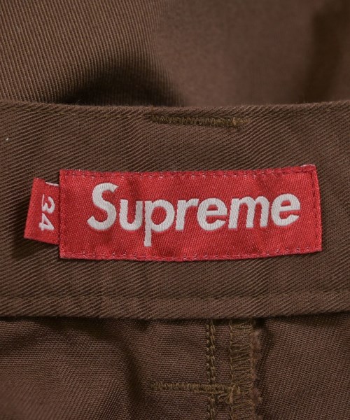 Supreme（シュプリーム）チノパン 茶 サイズ:34(XL位) メンズ/2200649898121