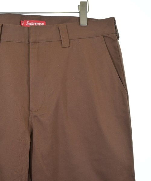 Supreme（シュプリーム）チノパン 茶 サイズ:34(XL位) メンズ/2200649898121
