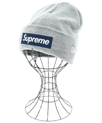 Supreme（シュプリーム）ニットキャップ・ビーニー グレー サイズ