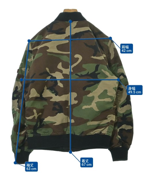 Supreme（シュプリーム）ミリタリーブルゾン 緑 サイズ:S メンズ/2200639335209