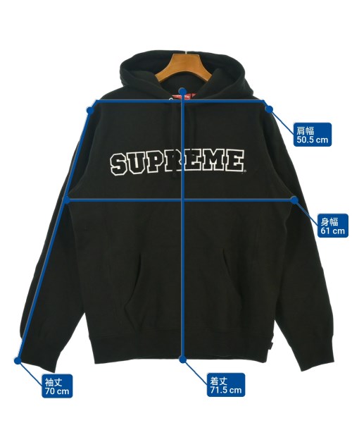 Supreme（シュプリーム）パーカー 黒 サイズ:M メンズ/2200639335230