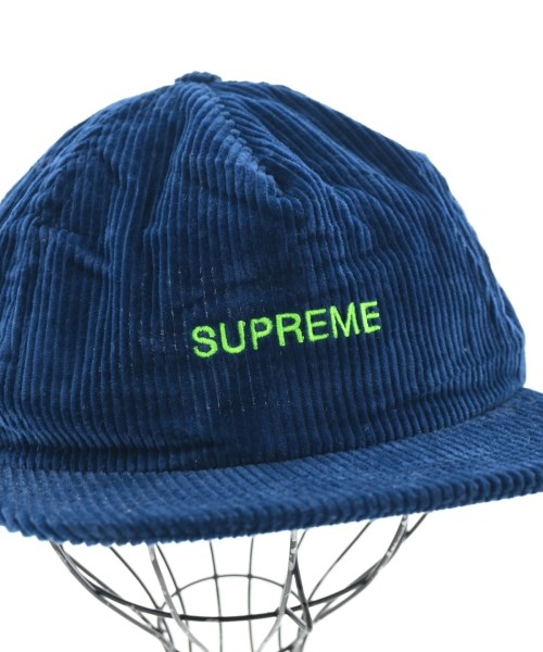 Supreme（シュプリーム）キャップ 紺 サイズ:- メンズ/2200639335650