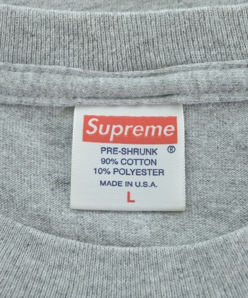 Supreme（シュプリーム）Tシャツ・カットソー グレー サイズ:L メンズ/2200649573011
