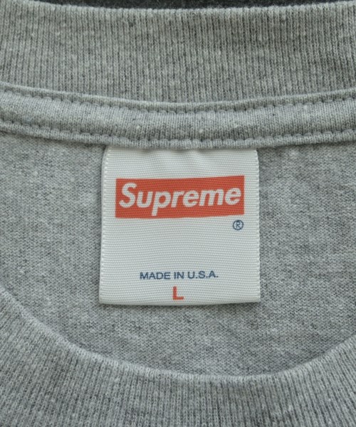 Supreme（シュプリーム）Tシャツ・カットソー グレー サイズ:L メンズ/2200649573028