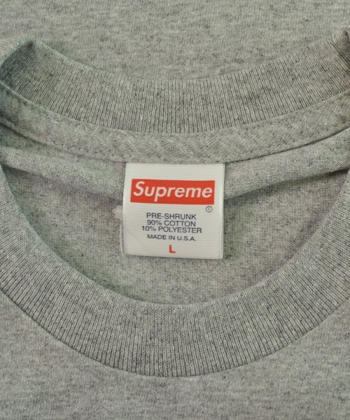 Supreme（シュプリーム）Tシャツ・カットソー グレー サイズ:L メンズ/2200649573066