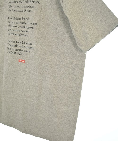 Supreme（シュプリーム）Tシャツ・カットソー グレー サイズ:L メンズ/2200649573066