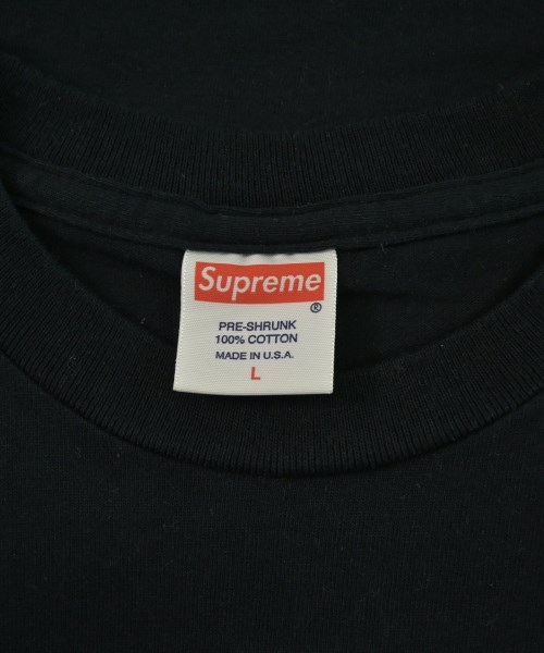Supreme（シュプリーム）Tシャツ・カットソー 黒 サイズ:L メンズ/2200649573073