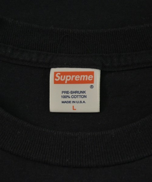 Supreme（シュプリーム）Tシャツ・カットソー 黒 サイズ:L メンズ/2200649573080