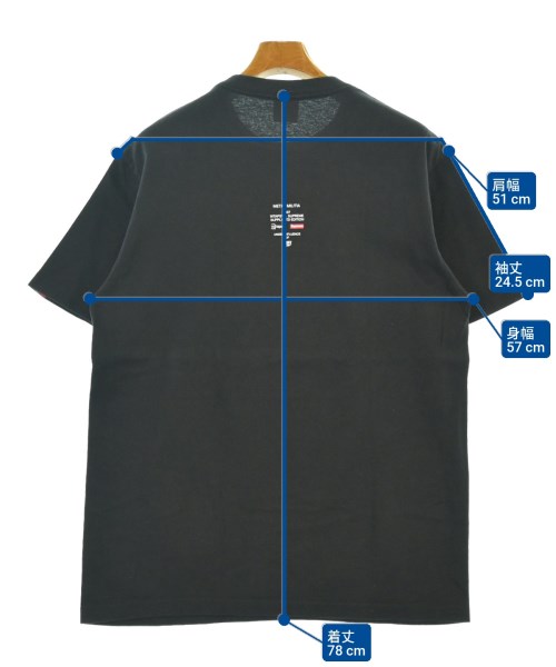 Supreme（シュプリーム）Tシャツ・カットソー 黒 サイズ:L メンズ/2200649573080