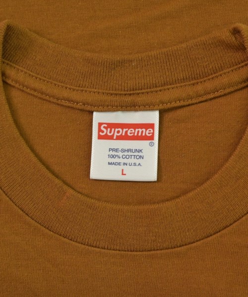 Supreme（シュプリーム）Tシャツ・カットソー 茶 サイズ:L メンズ/2200649573103