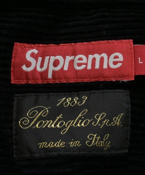 Supreme（シュプリーム）カジュアルシャツ 黒 サイズ:L メンズ/2200650512023