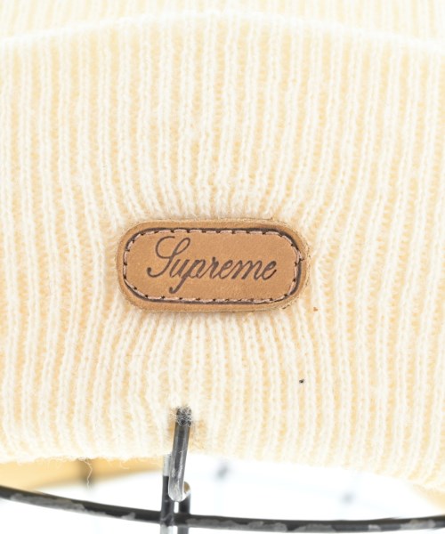 Supreme（シュプリーム）ニットキャップ・ビーニー 白 サイズ:- メンズ/2200650576056