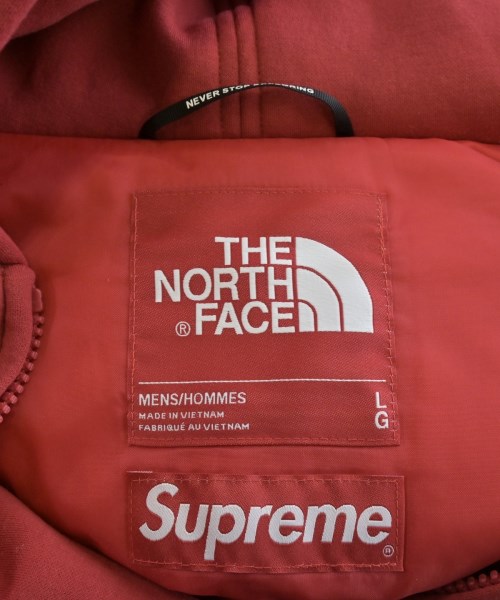 Supreme（シュプリーム）ダウンジャケット/ダウンベスト 赤 サイズ:L メンズ/2200651031011