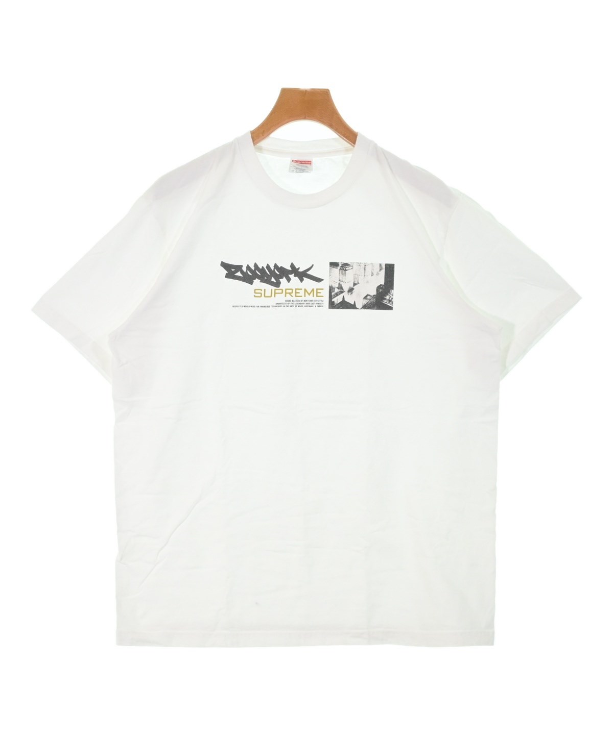 Supreme（シュプリーム）Tシャツ・カットソー 白 サイズ:L メンズ