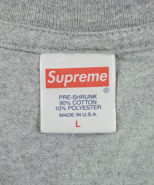 Supreme（シュプリーム）Tシャツ・カットソー グレー サイズ:L メンズ/2200651031042