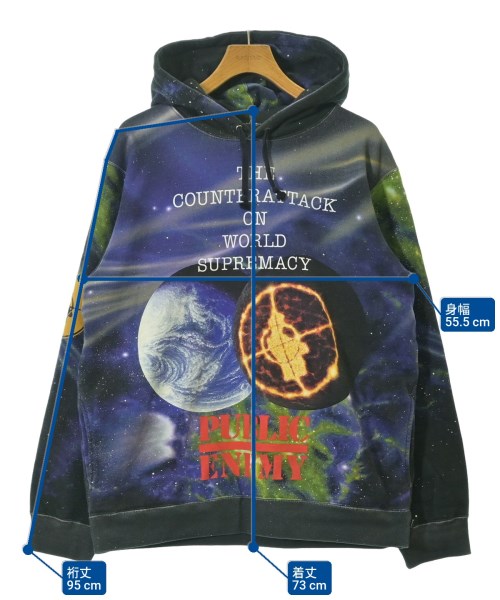 Supreme（シュプリーム）パーカー 紫 サイズ:L メンズ/2200651073011