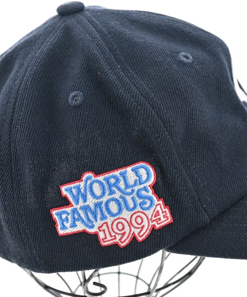 Supreme（シュプリーム）キャップ 紺 サイズ:- メンズ/2200651272032