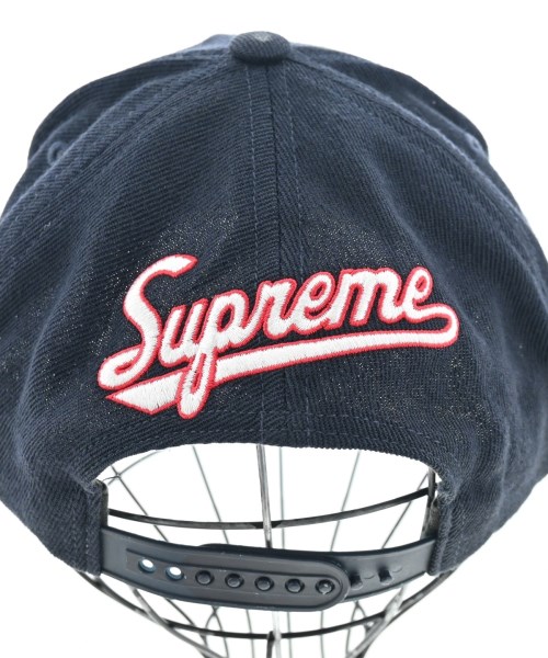 Supreme（シュプリーム）キャップ 紺 サイズ:- メンズ/2200651272032