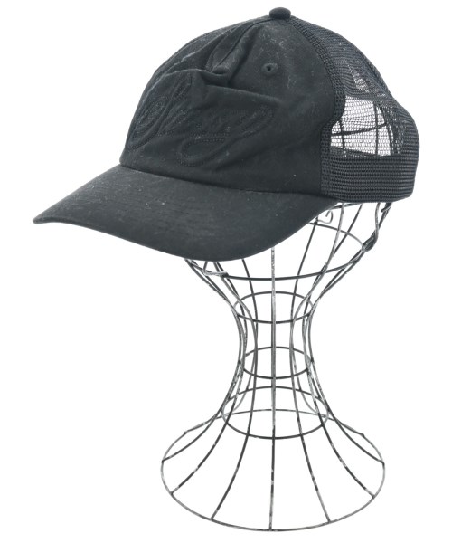 STUSSY(ステューシー)キャップ 黒 サイズ:-/2200651337021