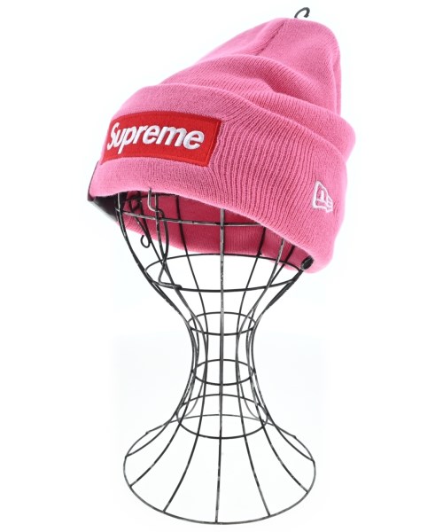 Supreme(シュプリーム)ニットキャップ・ビーニー ピンク サイズ:ONE/2200652064124