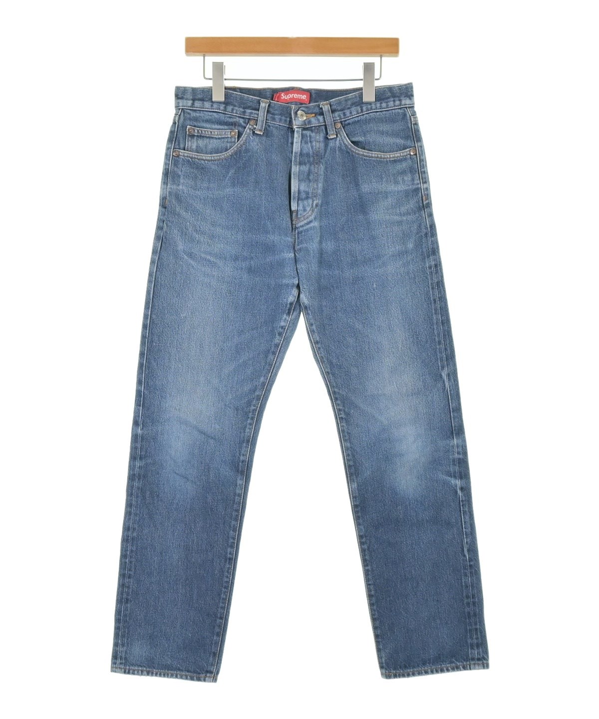 Supreme（シュプリーム）デニムパンツ 青 サイズ:32(L位) メンズ