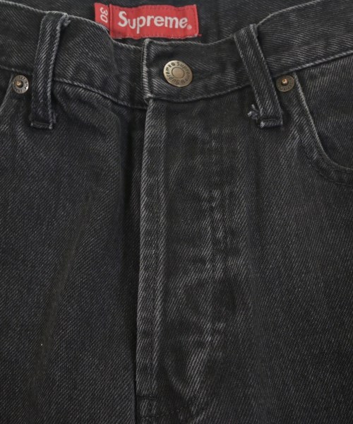 Supreme（シュプリーム）デニムパンツ 黒 サイズ:30(M位) メンズ/2200652272062