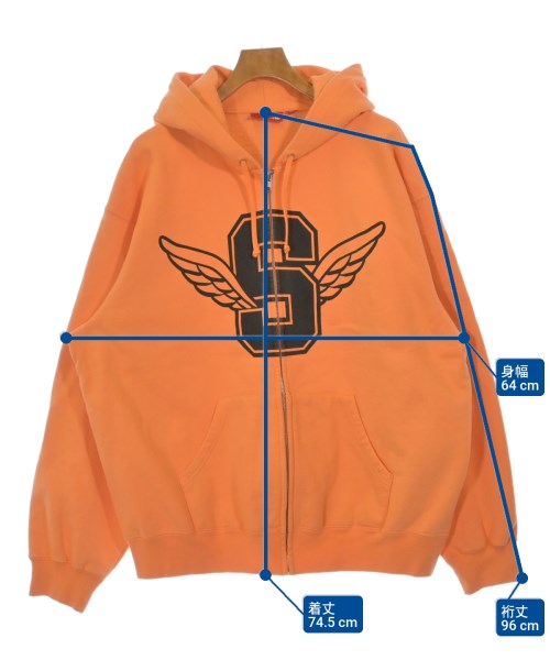 Supreme（シュプリーム）パーカー オレンジ サイズ:XL メンズ/2200652452112