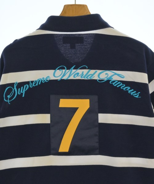 Supreme（シュプリーム）ポロシャツ 紺 サイズ:L メンズ/2200652452167