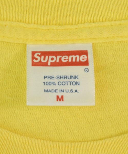 Supreme（シュプリーム）Tシャツ・カットソー 黄 サイズ:M メンズ/2200652452327