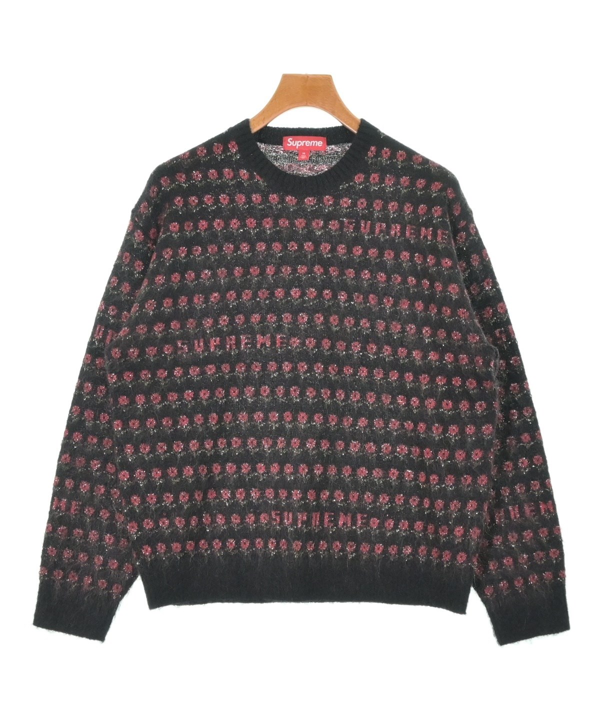 Supreme（シュプリーム）ニット・セーター 黒 サイズ:M メンズ