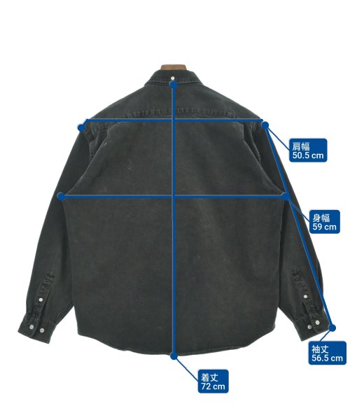 Supreme（シュプリーム）カジュアルシャツ 黒 サイズ:S メンズ/2200652630022