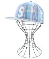 Supreme（シュプリーム）キャップ 青 サイズ:58.7cm メンズ/2200652642179