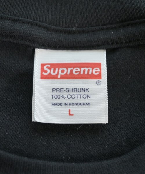 Supreme（シュプリーム）Tシャツ・カットソー 黒 サイズ:L メンズ/2200652263077