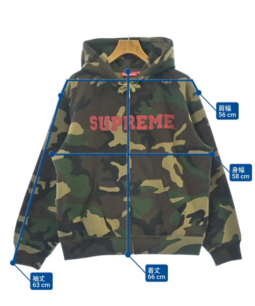 Supreme（シュプリーム）パーカー 茶 サイズ:M メンズ/2200651588041