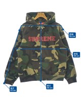 Supreme（シュプリーム）パーカー 茶 サイズ:M メンズ/2200651588041