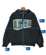 Supreme（シュプリーム）パーカー 黒 サイズ:M メンズ/2200651588065
