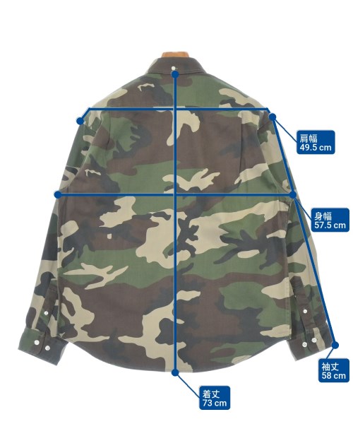 Supreme（シュプリーム）カジュアルシャツ ベージュ サイズ:S メンズ/2200651588102