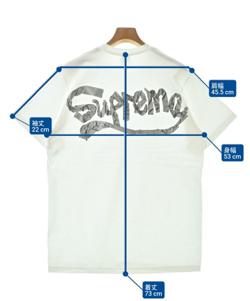 Supreme（シュプリーム）Tシャツ・カットソー 白 サイズ:M メンズ/2200651588157