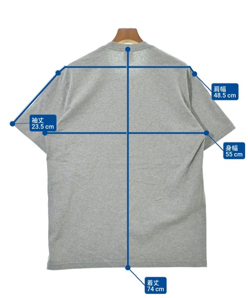 Supreme（シュプリーム）Tシャツ・カットソー グレー サイズ:M メンズ/2200651588171
