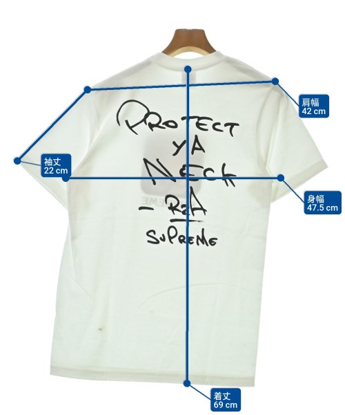 Supreme（シュプリーム）Tシャツ・カットソー 白 サイズ:S メンズ/2200651588188