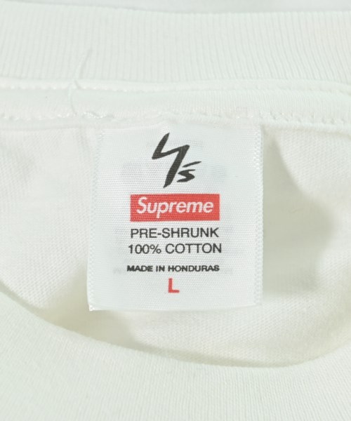 Supreme（シュプリーム）Tシャツ・カットソー 白 サイズ:L メンズ/2200651588300
