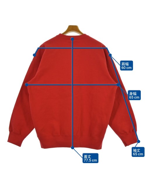 Supreme（シュプリーム）スウェット 赤 サイズ:L メンズ/2200654227190