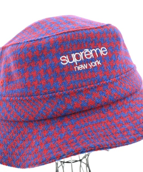 Supreme（シュプリーム）ハット 赤 サイズ:- メンズ/2200654227220